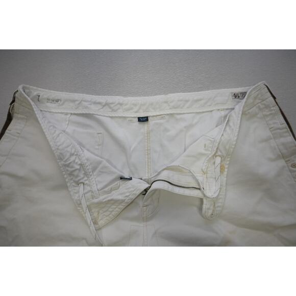 Polo Ralph Lauren Khaki Chino Shorts White Drawstrings 11" INS Mens Size 46 - Picture 8 of 15